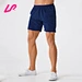 navy stretch shorts